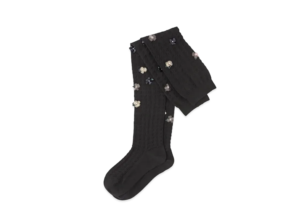 MIU MIU Obney Wool Socks "Black"