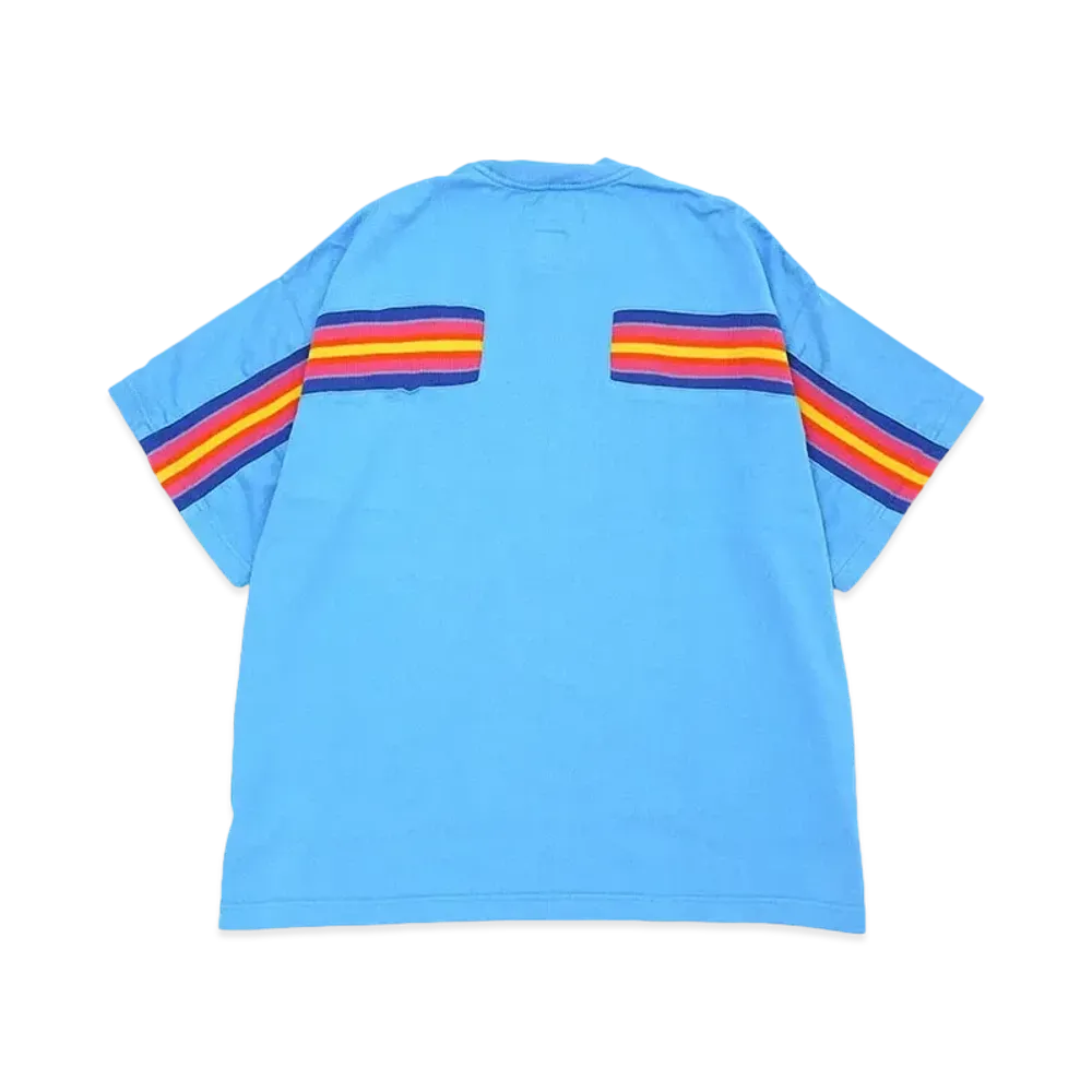 FACETASM RIB BIG TEE "LIGHT BLUE"