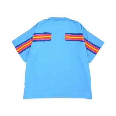 FACETASM RIB BIG TEE "LIGHT BLUE"