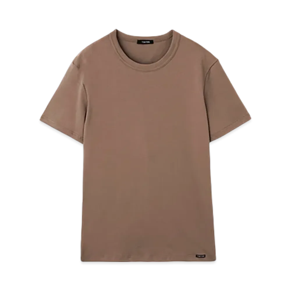 TOM FORD Crewneck Tee "Nude7"
