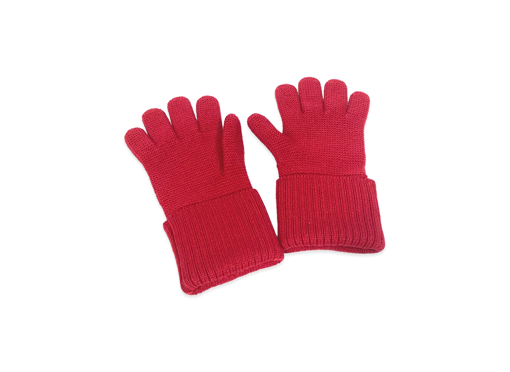 Louis Vuitton Gon LV Collage Gloves "Red"