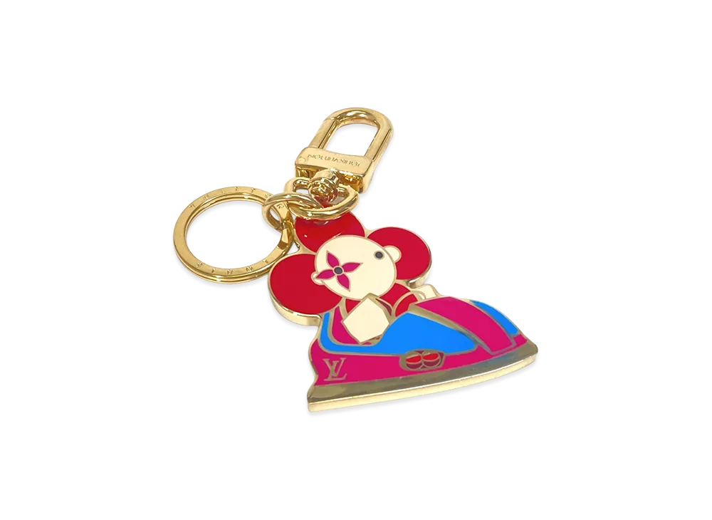 Louis Vuitton Porte Cle Vivienne Charm "Gold"
