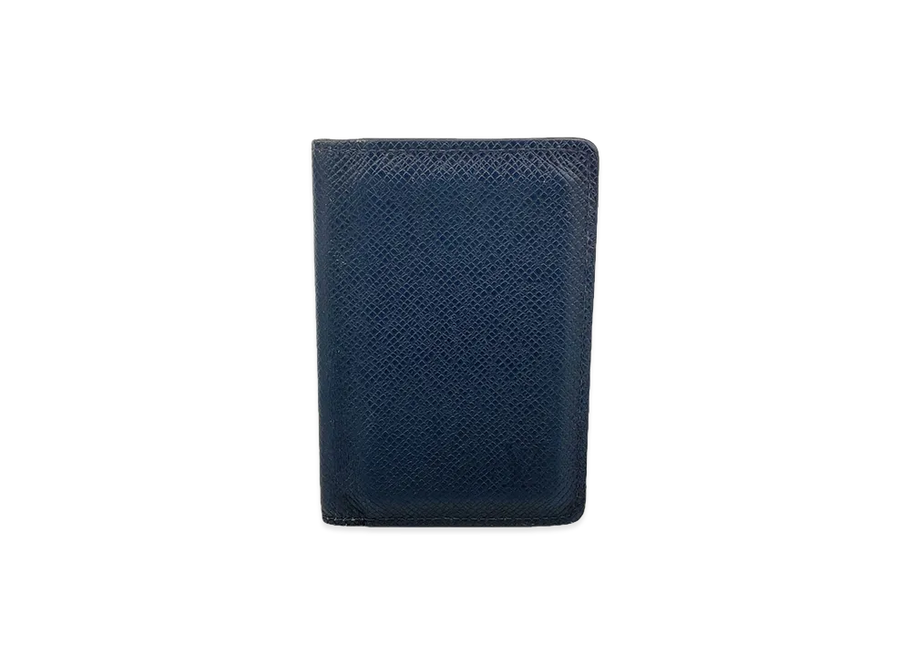 Louis Vuitton Taiga Porte Cartes Double "Boreal"