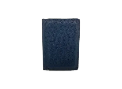 Louis Vuitton Taiga Porte Cartes Double "Boreal"