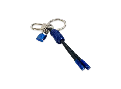 Louis Vuitton Porte Cle Knot Lock "Blue"