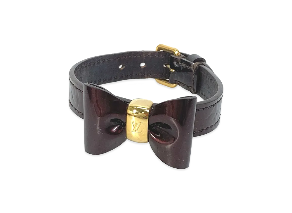 Louis Vuitton Bracelet Favorite Monogram Vernis "Amarante"