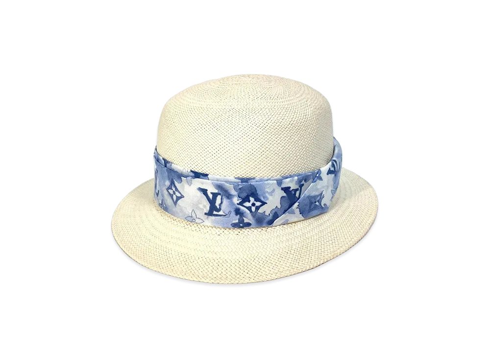 Louis Vuitton Chapeau Summertime Monogram Watercolor "Blue"