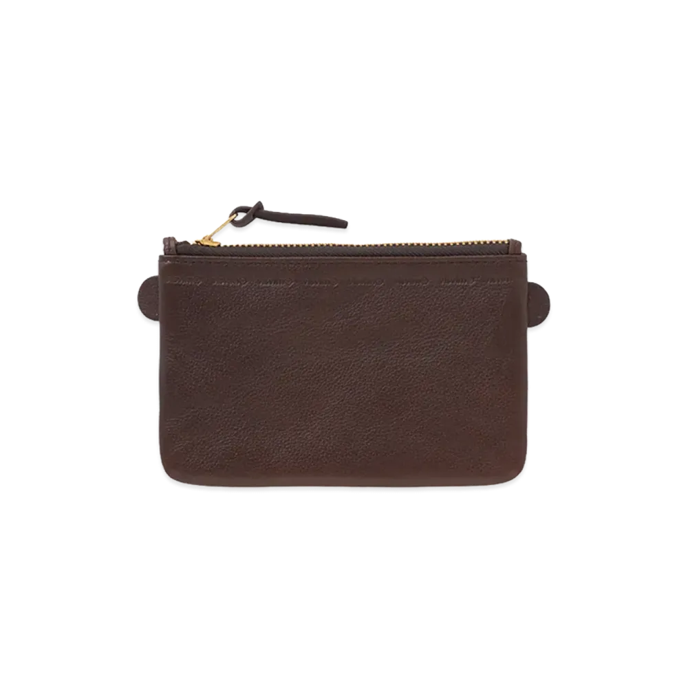 visvim Leather Essentials Case L (KNGR) "DK.Brown"