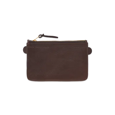 visvim Leather Essentials Case L (KNGR) "DK.Brown"
