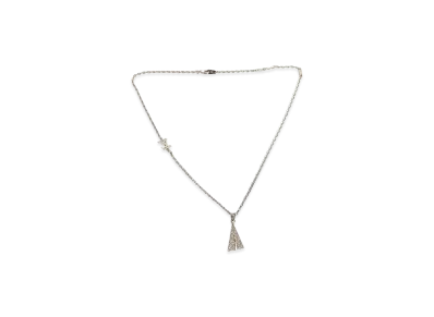 Louis Vuitton Pendant LV Paper Plane "Silver"