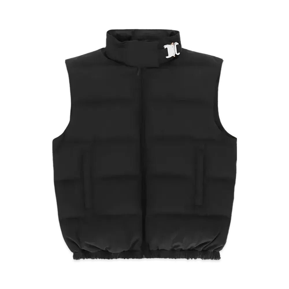 1017 ALYX 9SM Buckle Puffer Vest - X "Black"