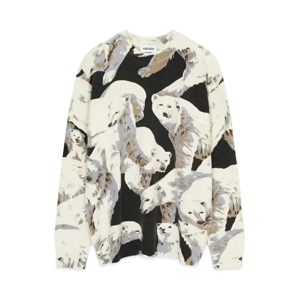 KENZO Sweater 'Polar Bear' 'The Winter Capsule' "Black"