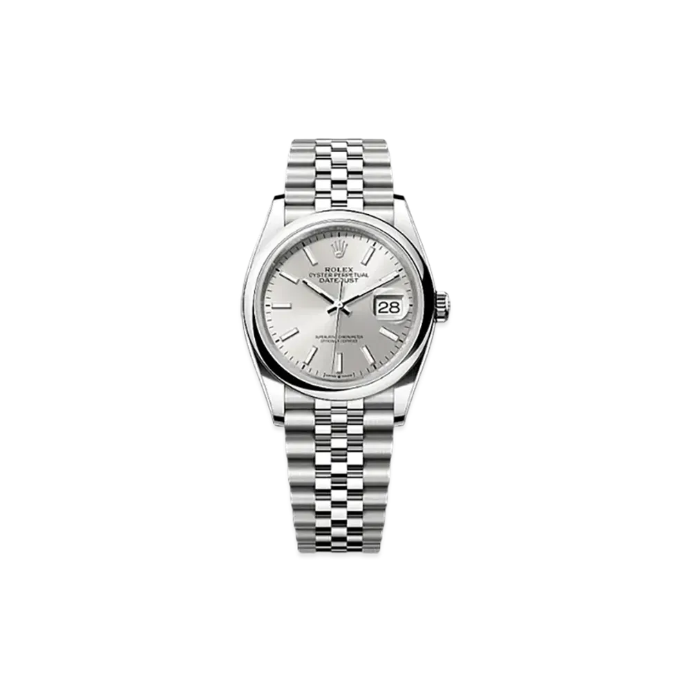 ROLEX Datejust 36 Oystersteel "Grey"