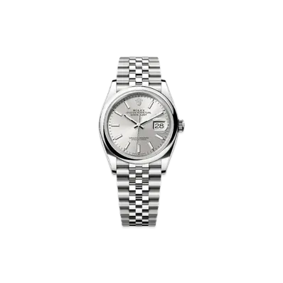 ROLEX Datejust 36 Oystersteel "Grey"
