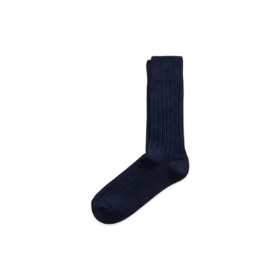 Polo Ralph Lauren Indigo Stretch Cotton Blend Socks "Navy"