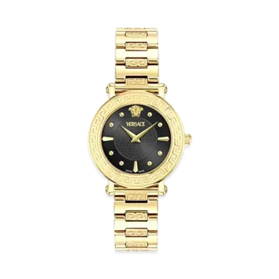 Versace Greca Sphere Watch "Gold"