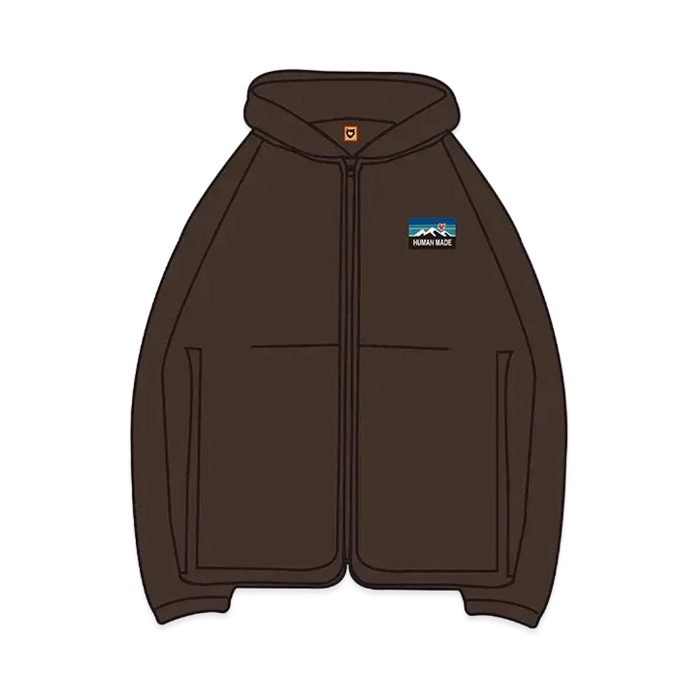 HUMAN MADE duck Sweatshirt hoodies "Brown"