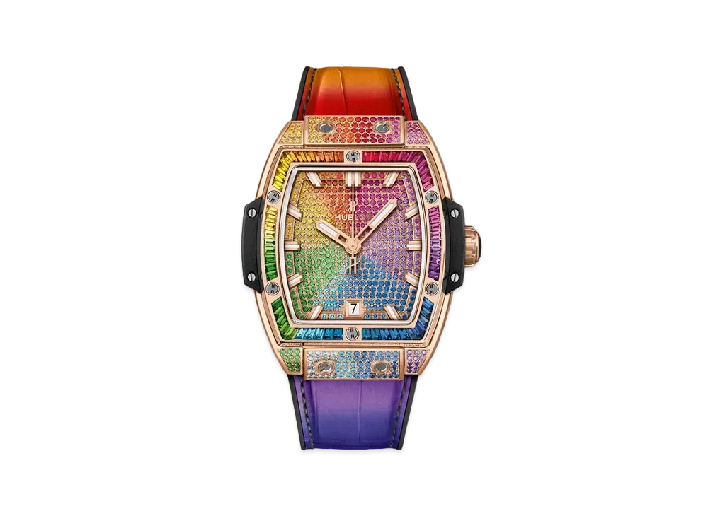 HUBLOT Spirit of Big Bang King Gold Rainbow 39mm