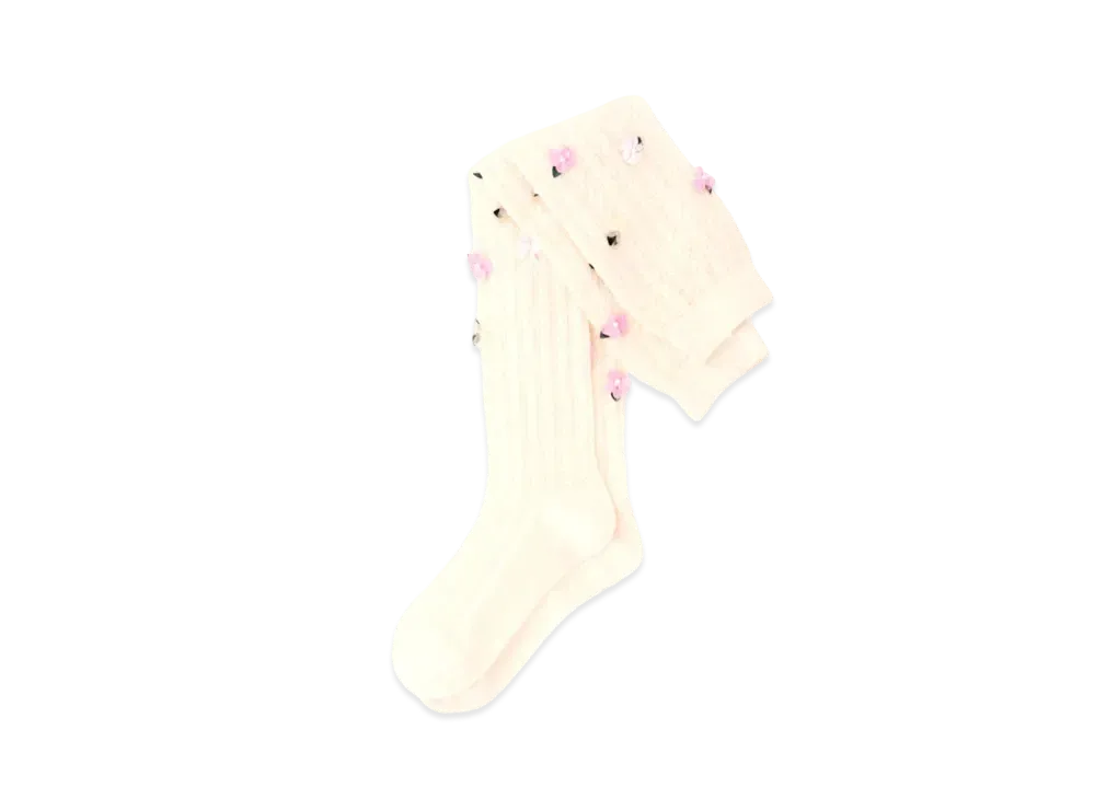 MIU MIU Obney Wool Socks "Off White"