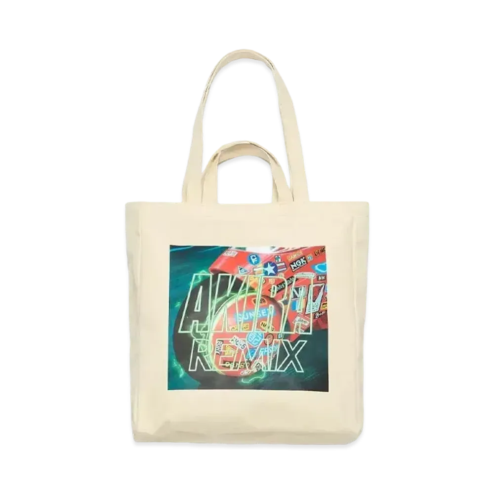 nana-nana x AKIRA REMIX Tote Bag "Natural"