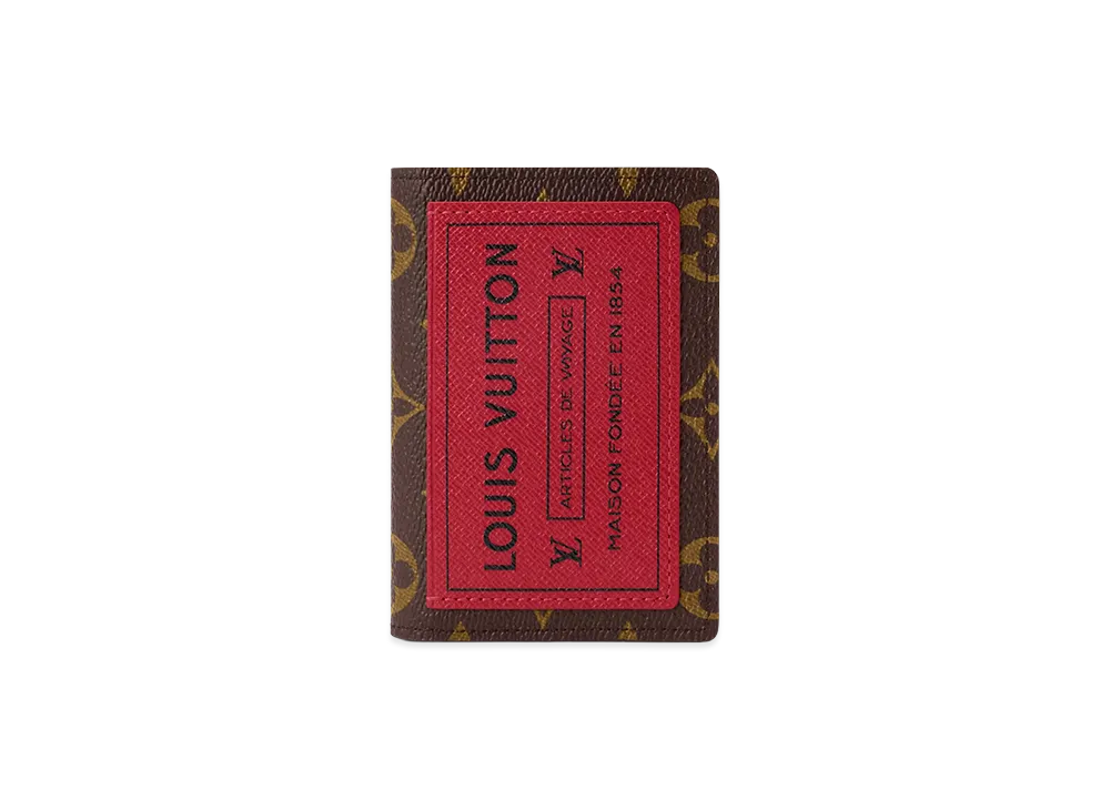 Louis Vuitton Bifold Organizer Monogram "Rouge Sari"