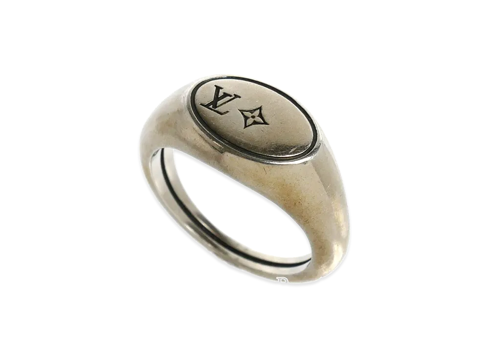 Louis Vuitton LV Tailor Ring "Silver"