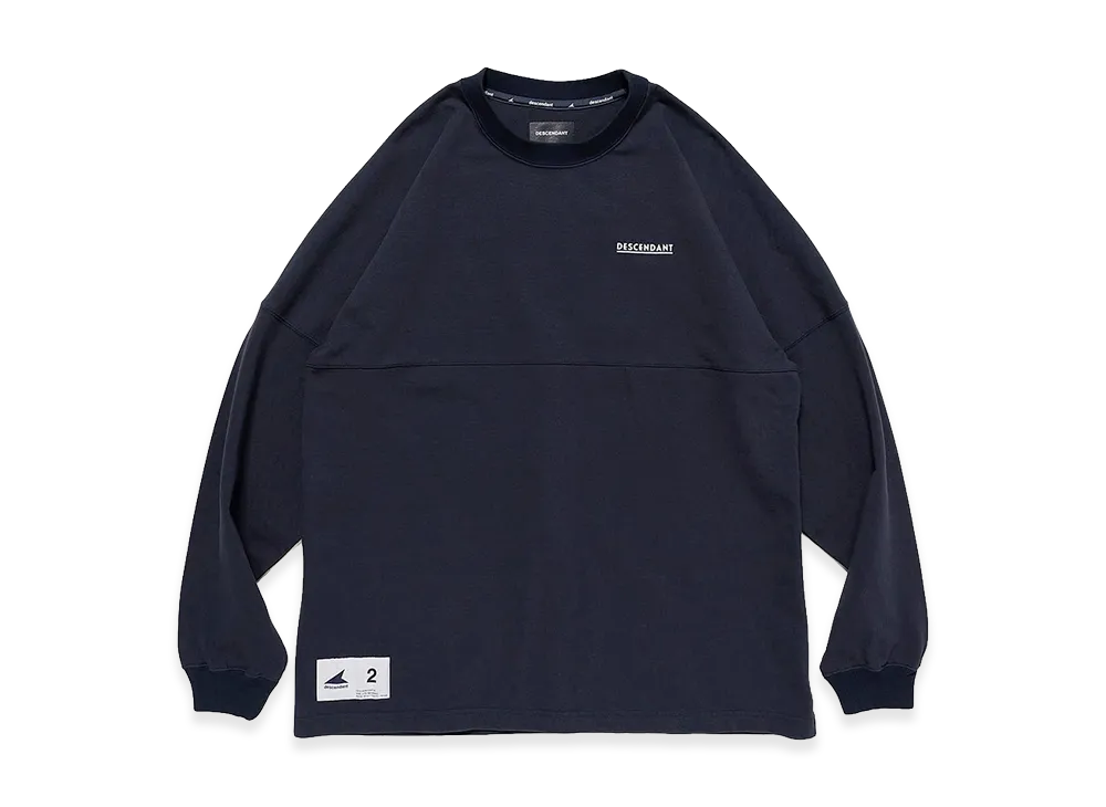 DESCENDANT Cetus Jersey LS "Navy"