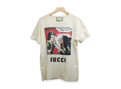 GUCCI 18SS Disney Collaboration Snow White T-Shirt "Cream"