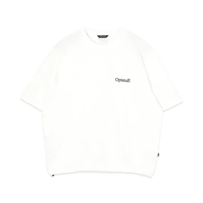 Optstuff Drawstring T-Shirt "White"