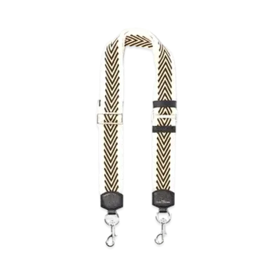Marc Jacobs The Arrow Woven Webbing Strap "Black Multi/Nickel"