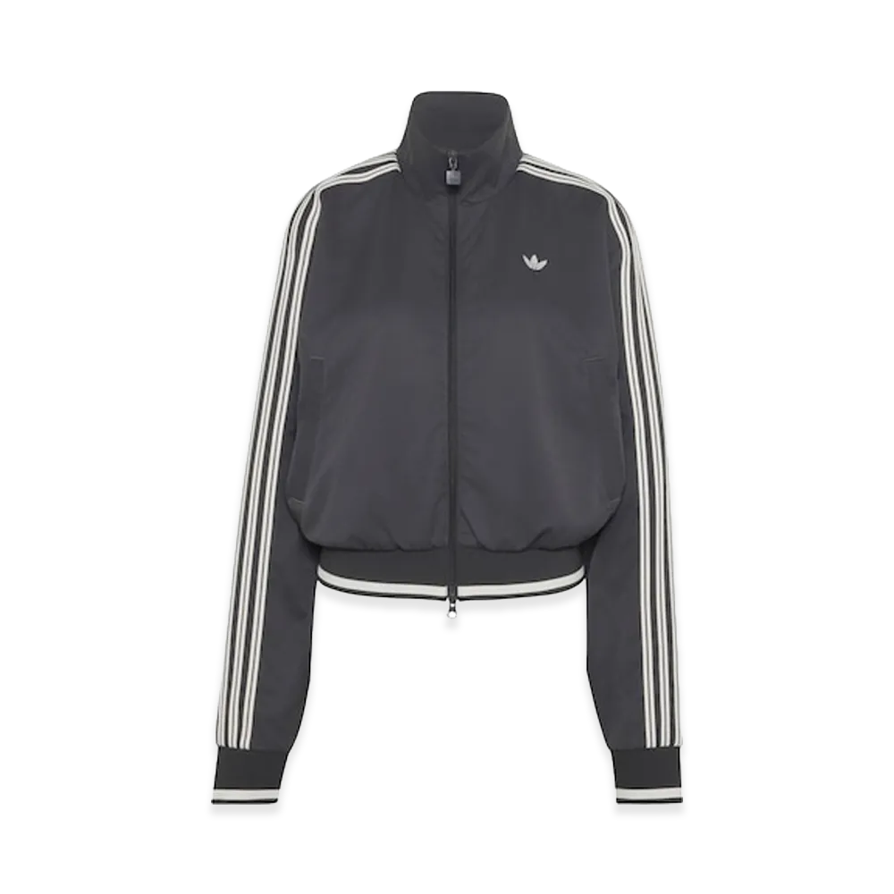 adidas Women's Firebird Tracktop "Utility Black/Cloud White"