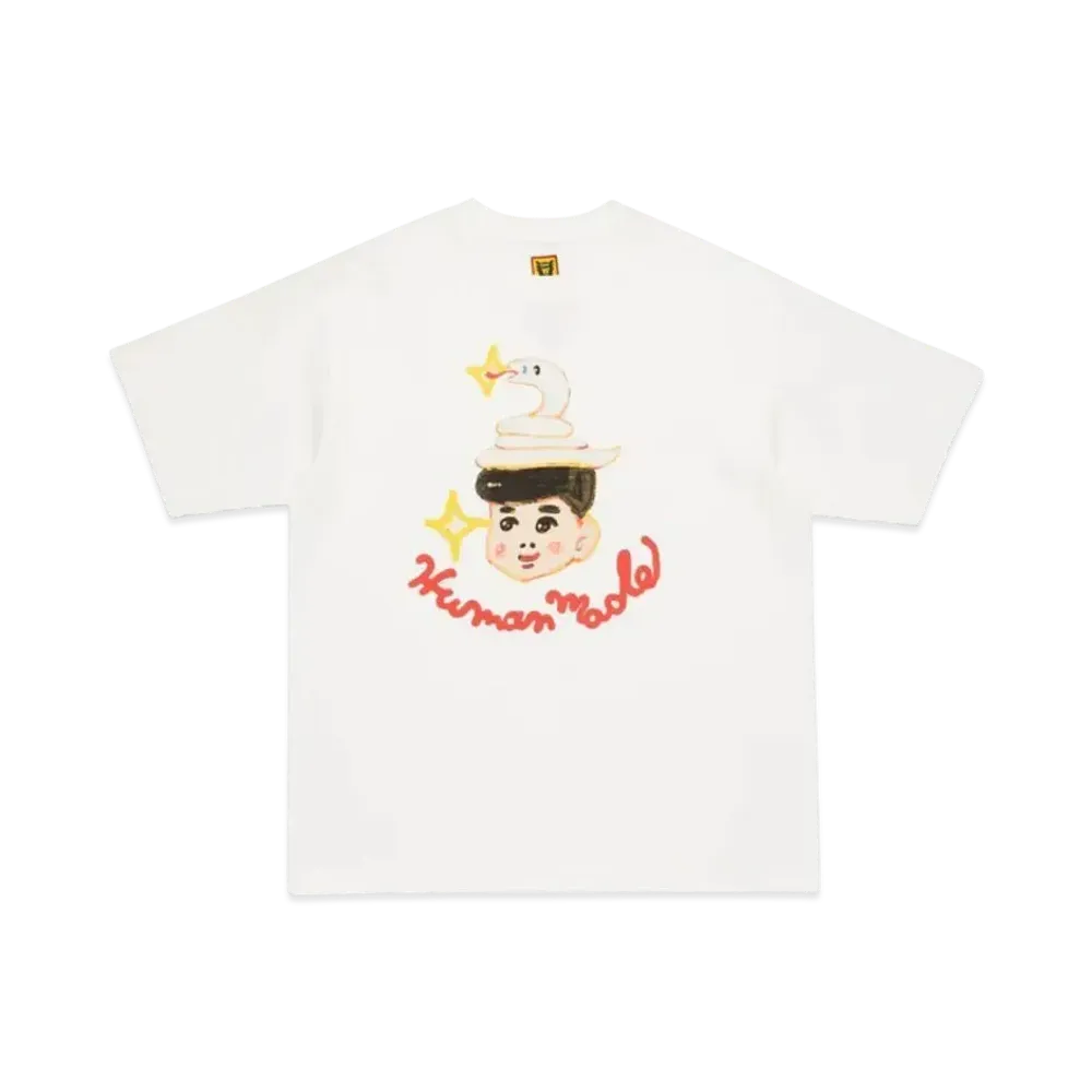 HUMAN MADE x KEIKO Sootome T-Shirt Side B "White"
