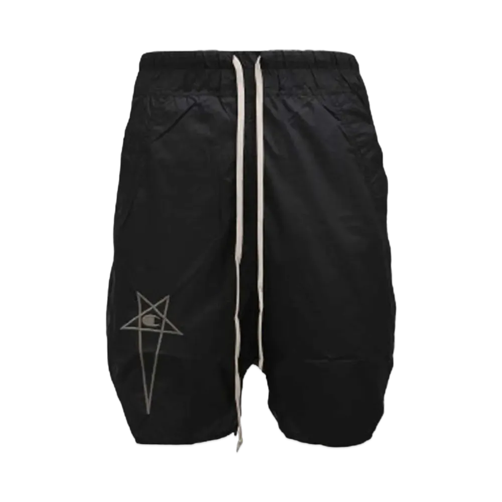 RICK OWENS x Champion Beveled Pod "Black"