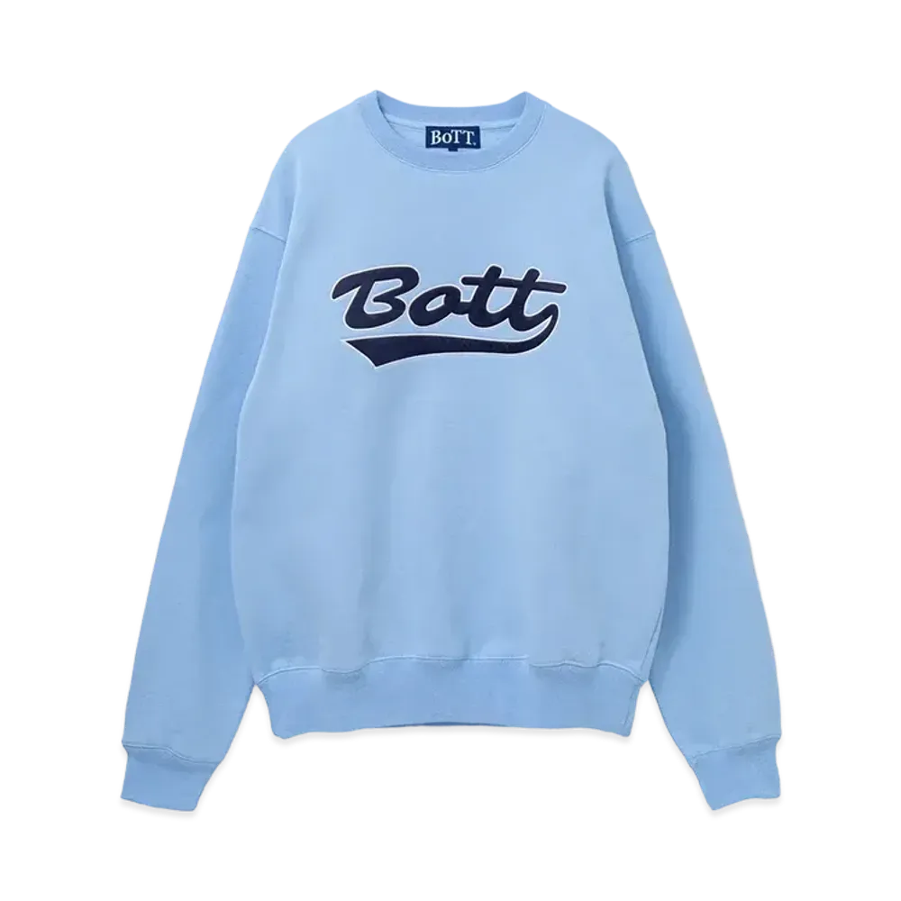 BoTT Script Logo Crewneck "Light Blue"