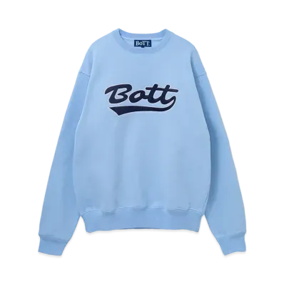 BoTT Script Logo Crewneck "Light Blue"