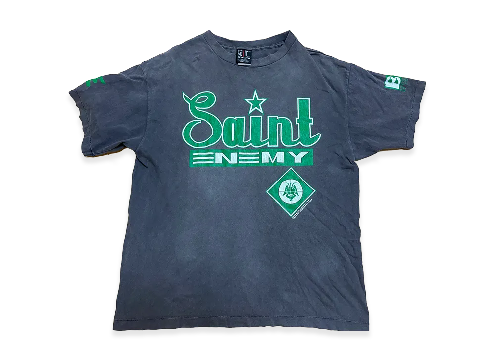 SAINT Mxxxxxx SS Tee Saint Enemy "Black"