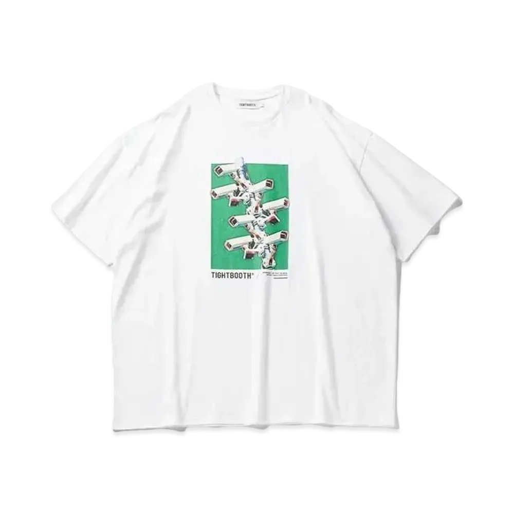 TIGHTBOOTH Security Level ∞ T-shirt "White"