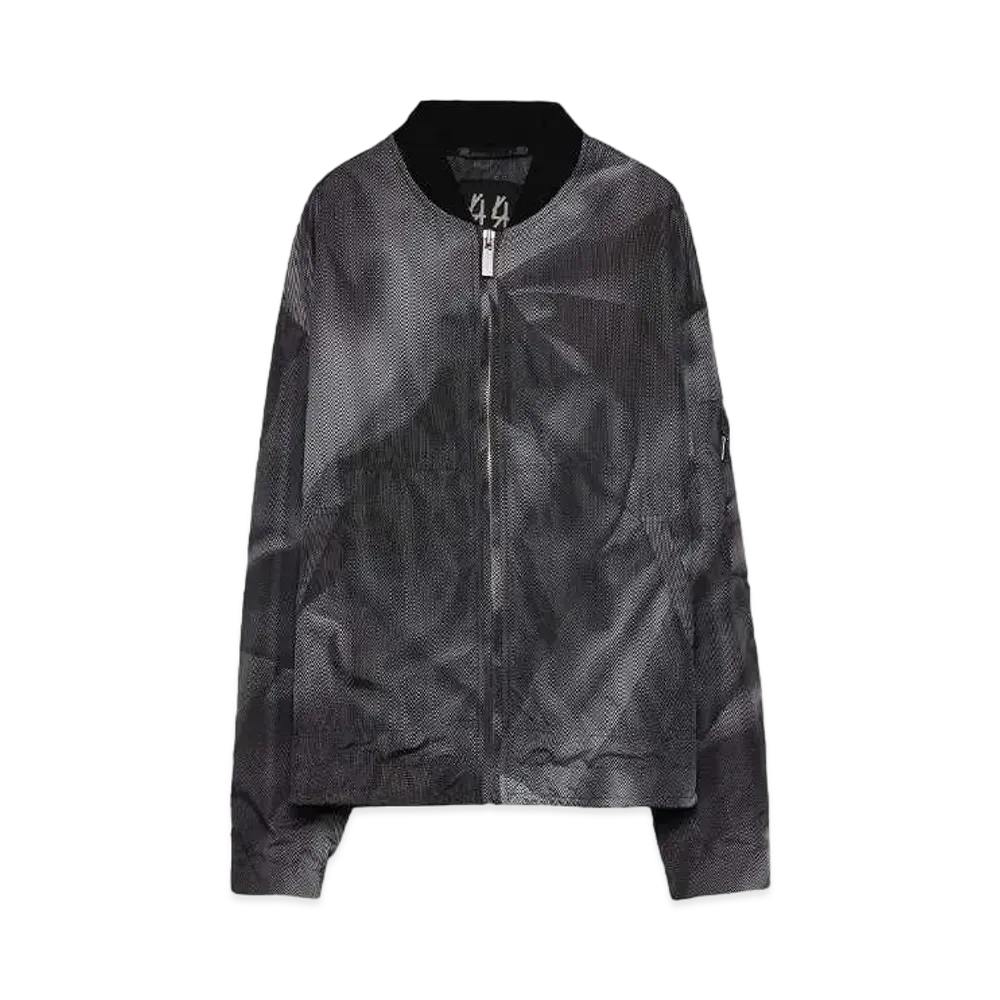 44 LABEL GROUP CRINKLE BOMBER "BLACK"
