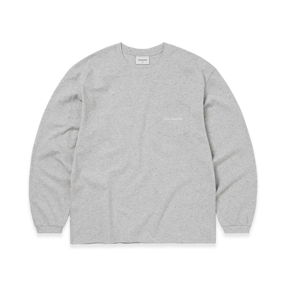 thisisneverthat L-Logo Pocket L/S Tee "Heather Grey"