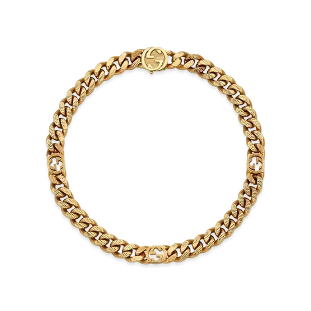 GUCCI Interlocking G Color Necklace