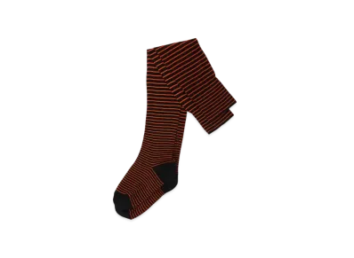 MIU MIU Cotton Stay Suppos "Black/Orange"