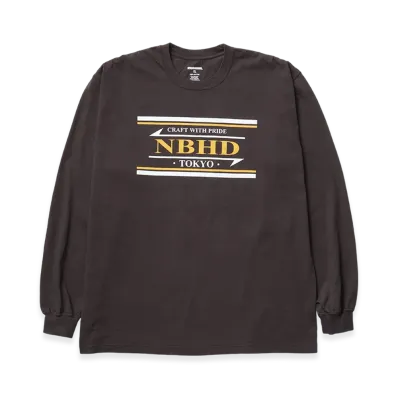 NEIGHBORHOOD Nh. Tee LS-6 "Brown"