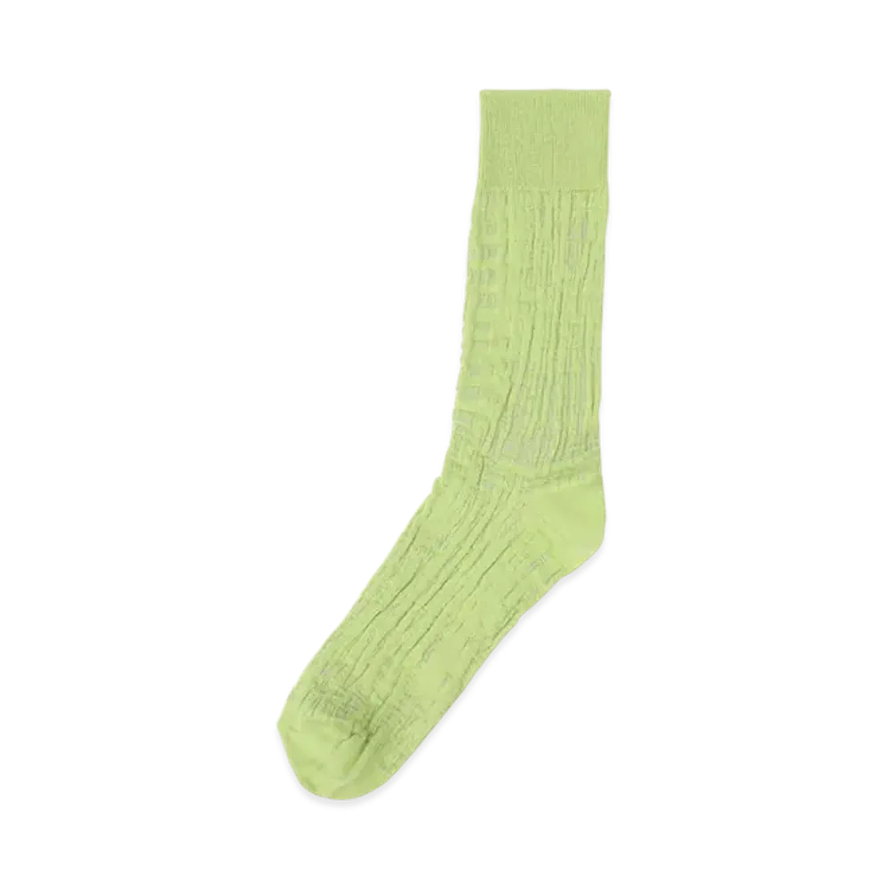 IM MEN Sketch Socks "LimeYellow"