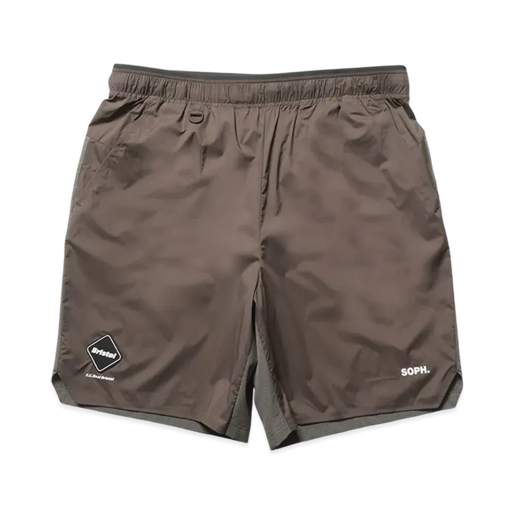 F.C.Real Bristol Light Weight Breathable Shorts "Brown"