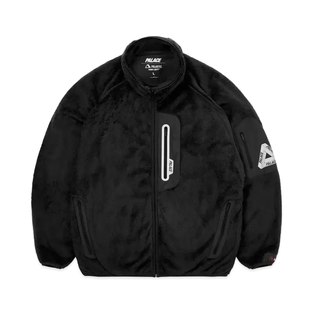 PALACE POLARTEC HIGH LOFT TRACK JACKET "Black"