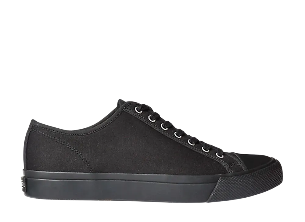 RRL Ralph Lauren Canvas Sneaker "Black"