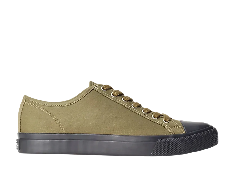 RRL Ralph Lauren Canvas Sneaker "Olive Drab"