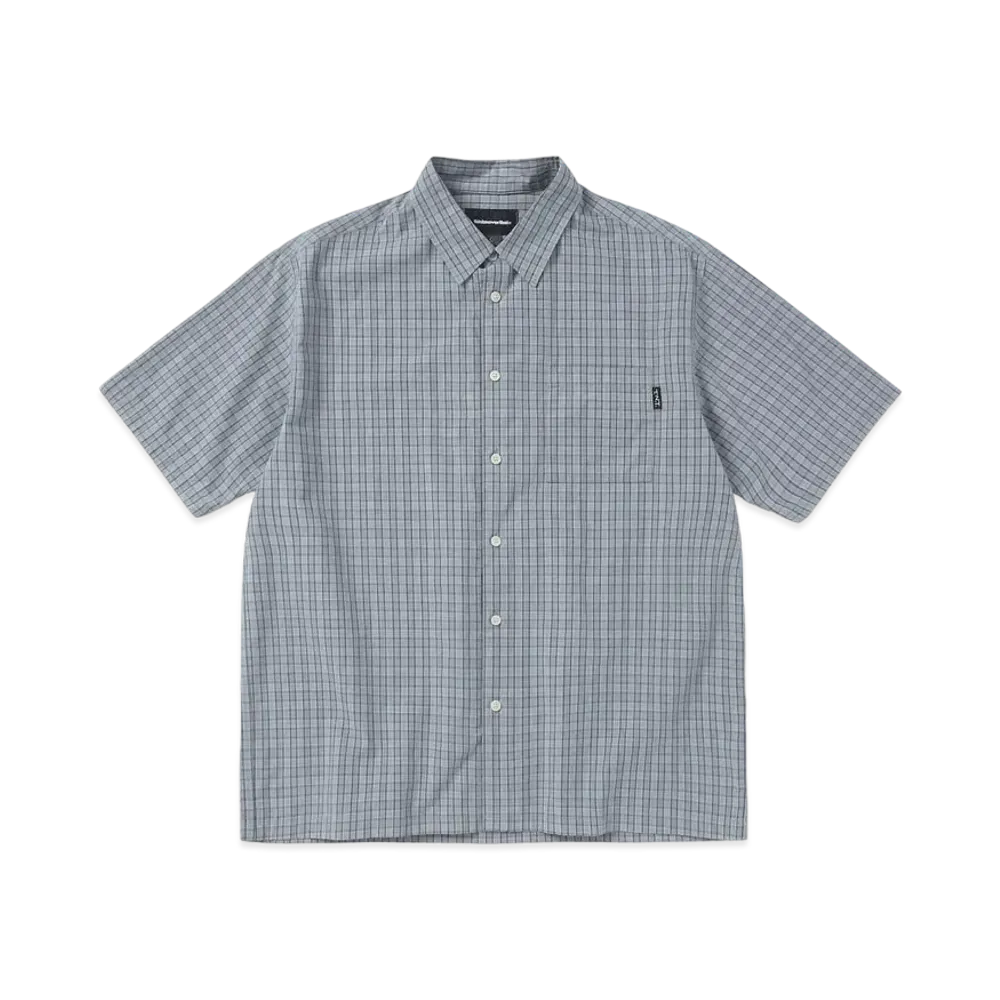 thisisneverthat Plaid S/S Shirt "Blue Grey"