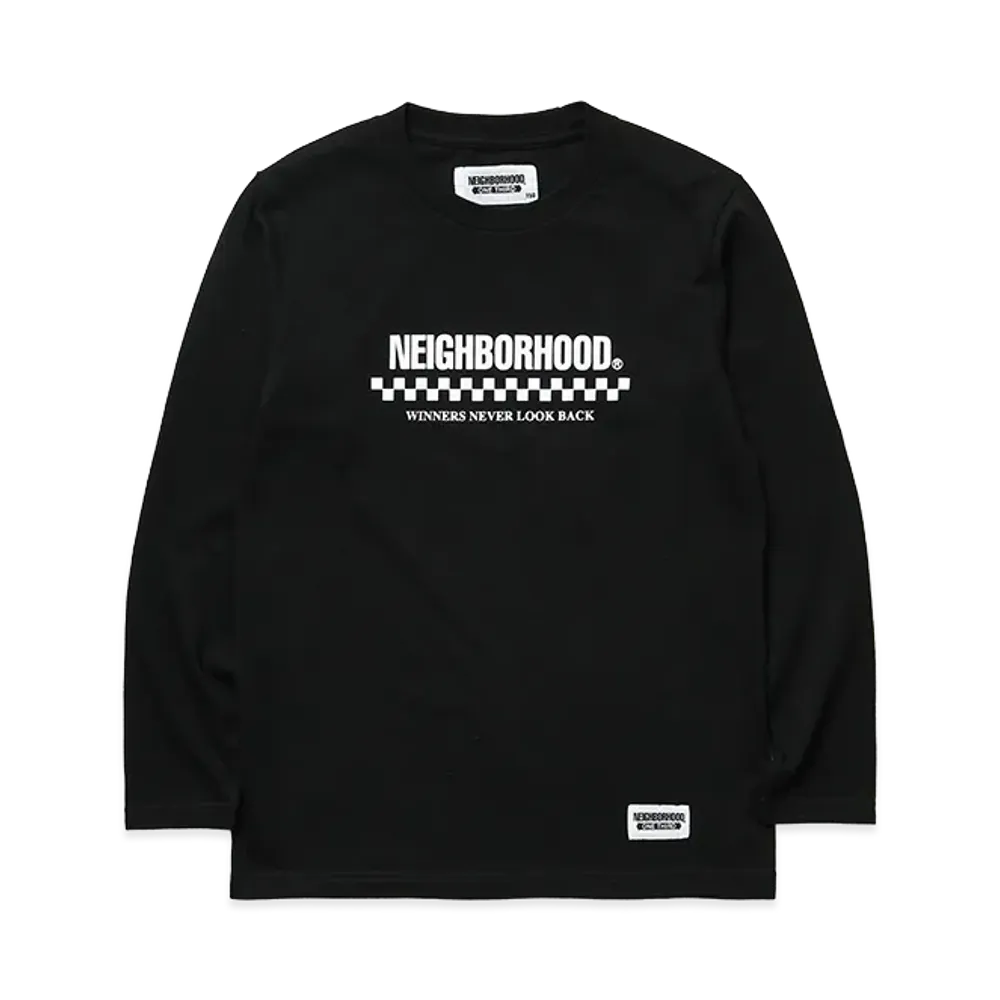 NEIGHBORHOOD Kids OT Tee LS-2 "Black"