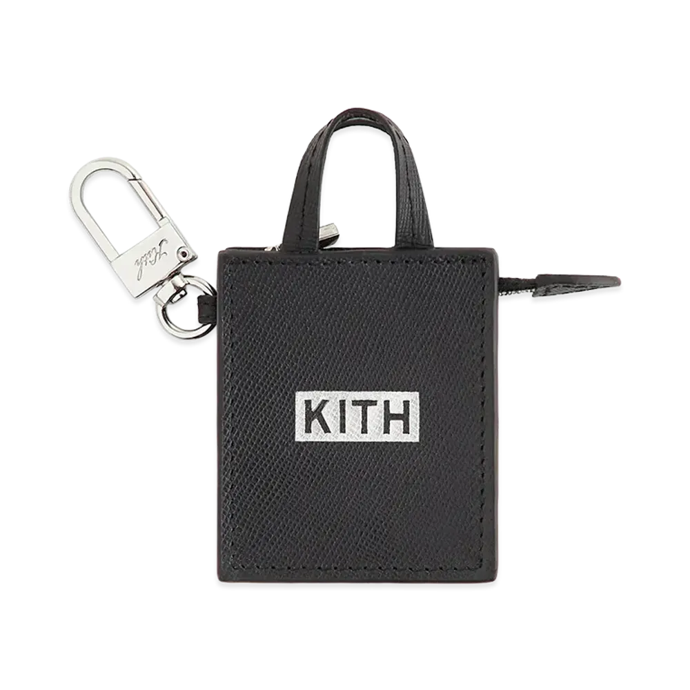 Kith Women's Micro Kith Shopper Bag Charm "Black"